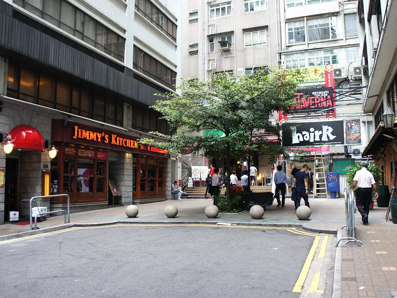 Ashley Road in Tsim Sha Tsui, Hong Kong